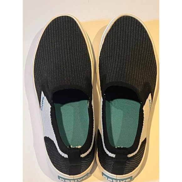 Boys Youth Size 5 Native Miles 2.0 Liteknit Black Knit Slip On Sneaker Shoes - Picture 8 of 11